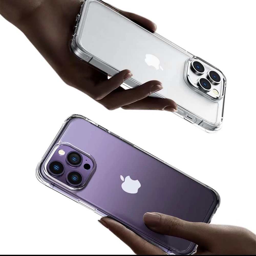 iPhone 14 pro max clear case plus screen protector